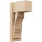 Ekena Millwork 8-in W x 12-in D x 24-in H Balboa Block Rough Cedar Woodgrain TimberThane Outlooker, Primed Tan OUTUR080X12X24BOA44RCPR - alternate 1